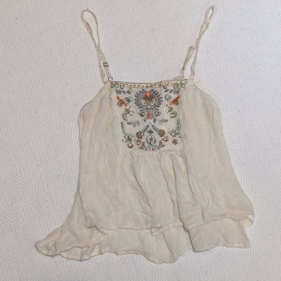 Ecoté beaded tank top - Picture 2 of 7